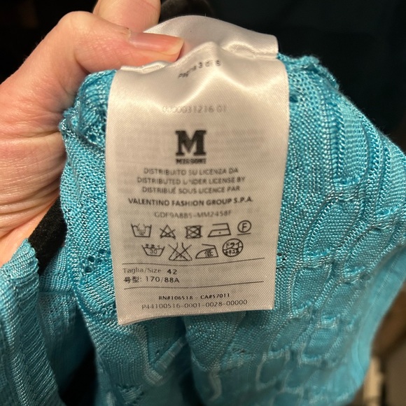 M Missoni short sleeve dress size 42 - Picture 3 of 6